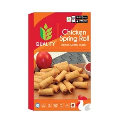 Quality Chicken Spring Roll 25 pcs 250 gm