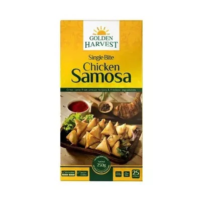 Golden Harvest Frozen Chicken Samosa 25 pcs 250 gm