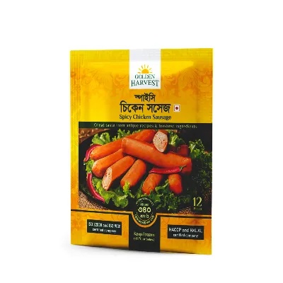 Golden Harvest Spicy Chicken Sausage 340 gm 10 pcs
