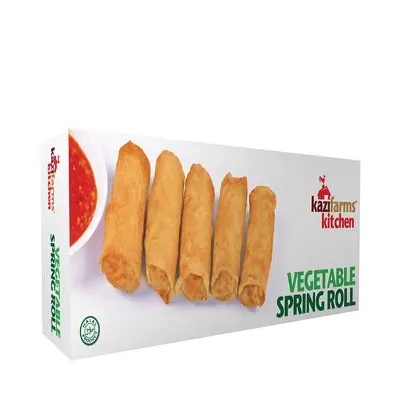 Kazi Farms Kitchen Vegetable Spring Roll 10 pcs 400 gm