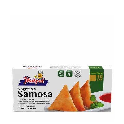 Jhatpot Vegetables Samosa 400 gm 10 pcs