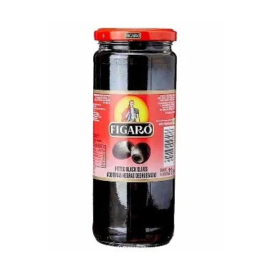 Figaro Pitted Black Olive 340 gm
