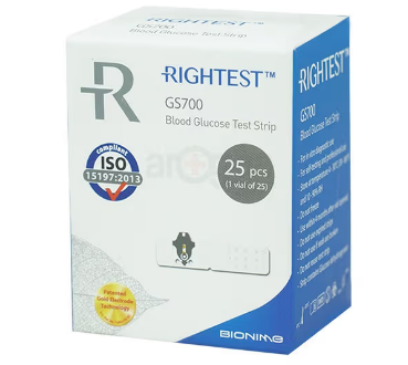 Rightest Bionime Blood Glucose GS-700 Strip 25pcs
