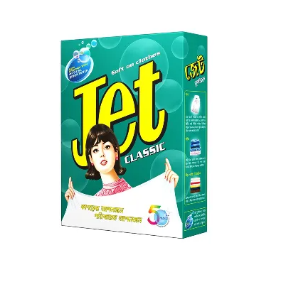 Jet Classic Detergent Powder Paper Pack 500 gm