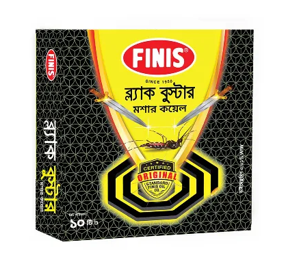 Finis Black Booster Mosquito Coil 10 pcs
