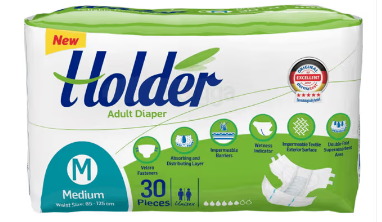Adult Diaper Belt System (Holder) M 30's Pack