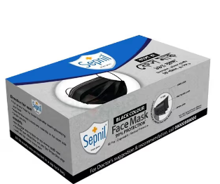 Face Mask Sepnil Black Color