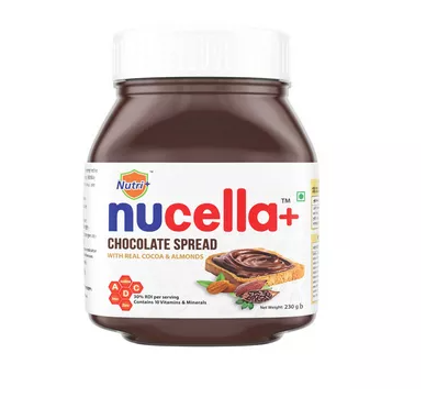 Nucella+ Chocolate Bread Spread Cocoa & Almond 230 gm