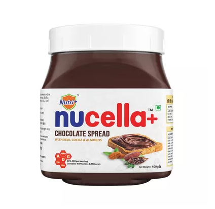Nucella+ Chocolate Bread Spread Cocoa & Almond 400 gm