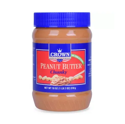 Crown Peanut Butter Chunky 510 gm