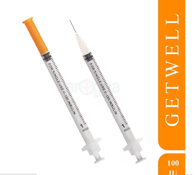 Insulin Syringe 100IU (Getwell)