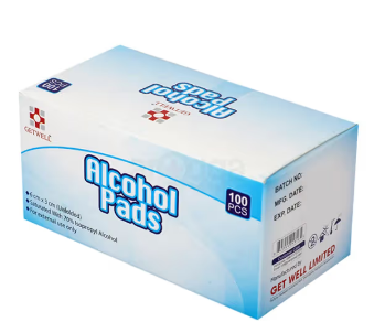 Getwell Alcohol Pads 100 Pieces