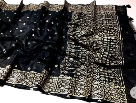 Chanderi Silk Saree for Women
