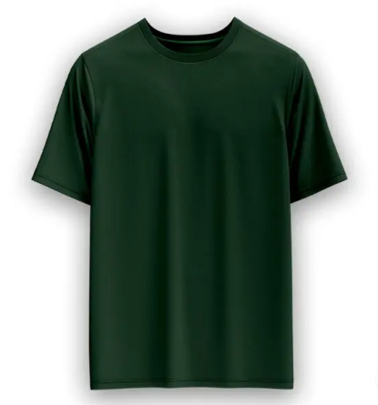 Round neck half sleeve t-shirt 100% Cotton Size S
