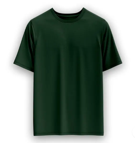 Round neck half sleeve t-shirt 100% Cotton Size L