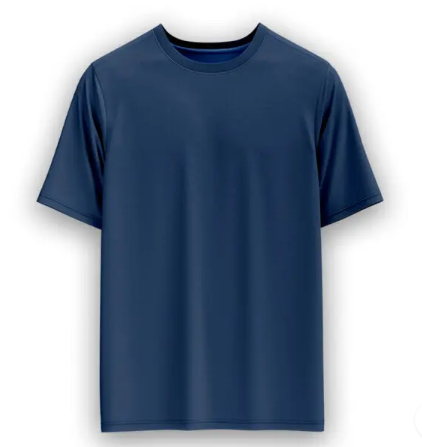 Round neck half sleeve t-shirt 100% Cotton Size S