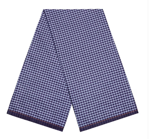 MENS DARK CHECK LUNGI