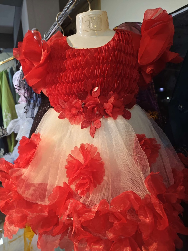 stunning little girl's party dress (size 38/42/44)