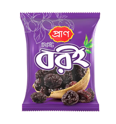 PRAN Sweetened Plum 18gm Pouch Pack