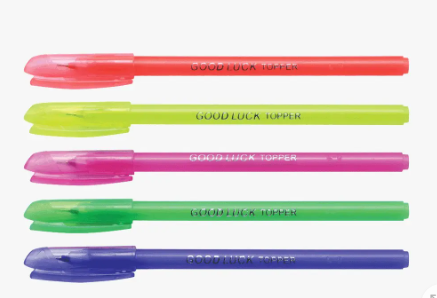 Good Luck DF Pen Topper Multi Colour