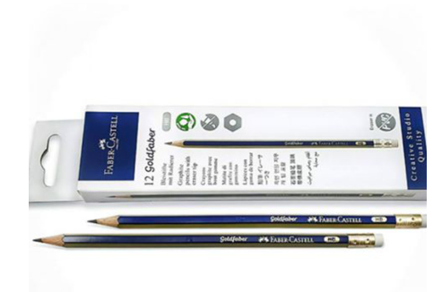 Faber Castell Goldfaber Pencil, HB, Pack of 12