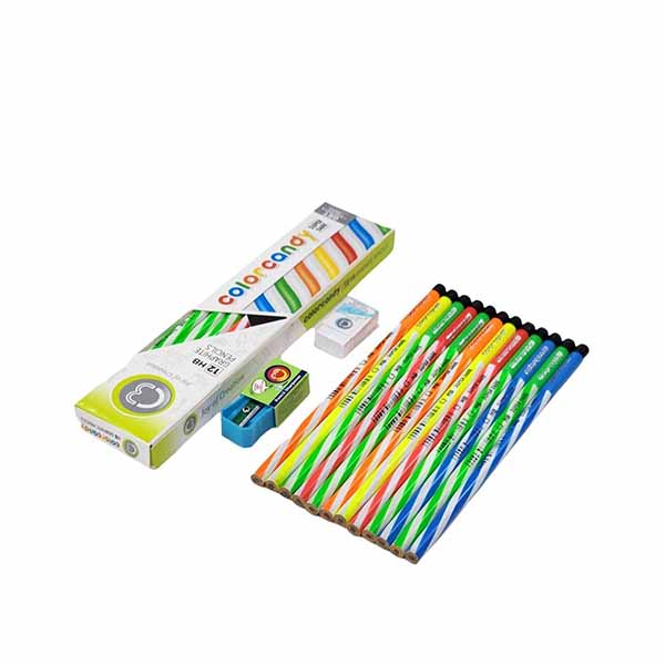 DOMS C3 Color Candy Pencil, Pack of 10 Pcs