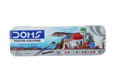 Doms Poster Colours, 14 Shades
