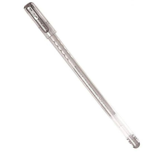 Montex Hy-Speed Sparkle Gel Pen, Silver