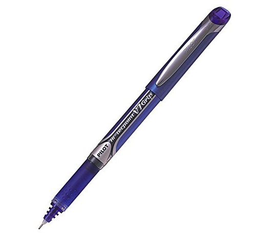 Pilot Hi-Tecpoint Rollerball Pen, Grip, V7 Blue
