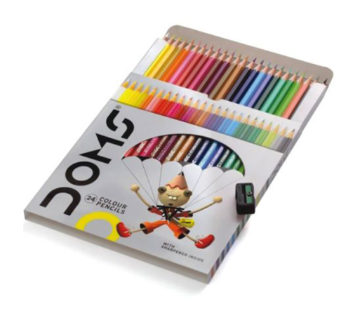 Doms Pencils, 24 Colors