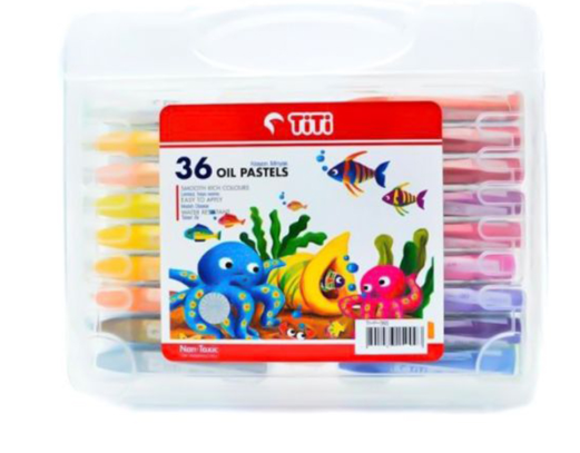 TiTi Oil Pastels, 36 Shades