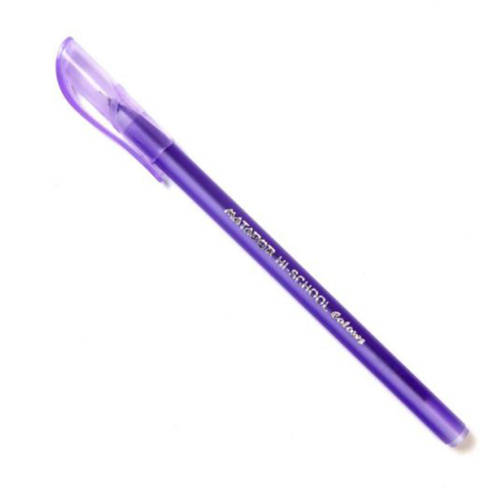 Matador Hi-School Semi Gel Pen, Assorted Color (Pack of 5)