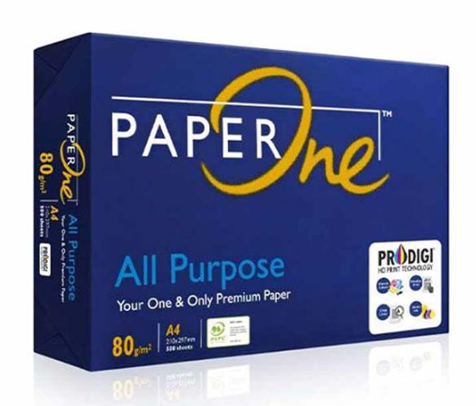 PaperOne All Purpose Offset Paper, A4, 80 GSM (Pack of 500 Sheets)