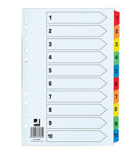 File Divider, 1-10 Set