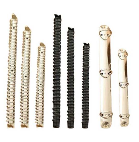 Spiral Ring Clip Paper Storage Folder Accessories, 6mm