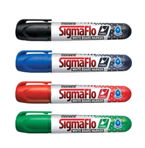 Monami White Board Marker, Black