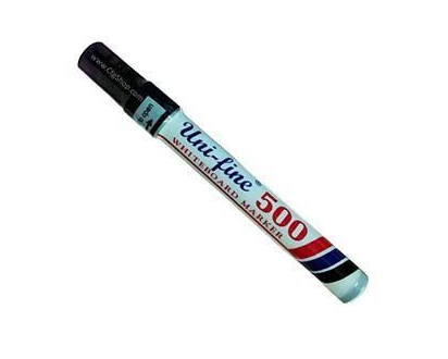 Uni-Fine Whiteboard Marker, Black (Pack of 12)