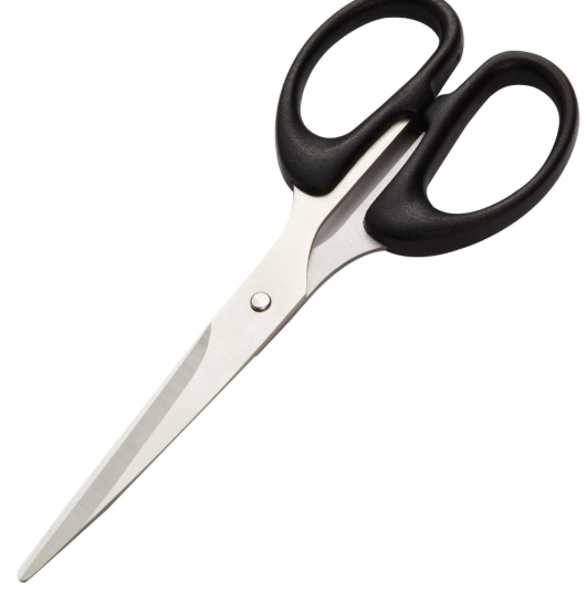Deli Stationery Scissors, 6009, 7 Inch