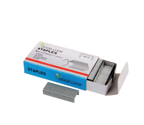 Good Luck Staples Pin, No 10