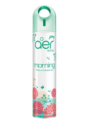 Godrej Aer Morning Misty Meadows Air Freshner, 220 ml