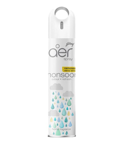 Godrej Aer Fragrance Air Freshener, 220ml (Monsoon Odour Refresh)