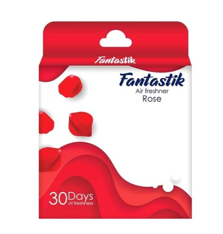 Fantastik Block Air Freshner Rose, 50gm