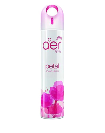 Godrej Aer Spray Air Freshener, 220ml (Petal Crush Pink)