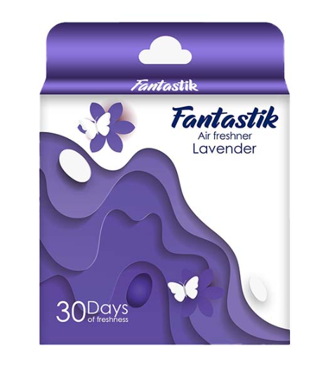 Fantastik Block Air Freshner Lavender, 50gm