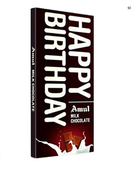 Amul Happy Birthday Milk Chocolate