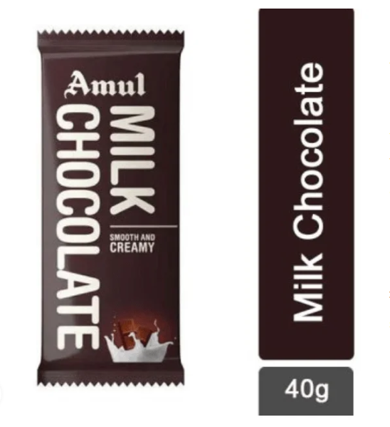 Amul Milk Chocolate 40 gm