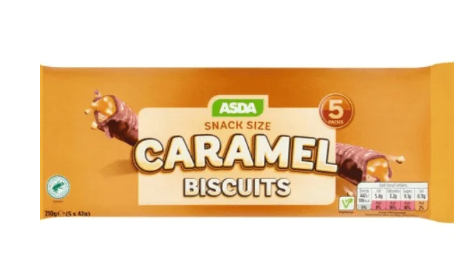 Asda Caramel Biscuits