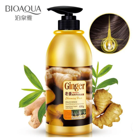 BIOAQUA Herbal Ginger Hair Shampoo - 400ml