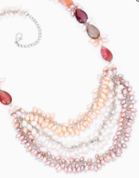 Pearl and Stone Necklace