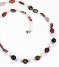 Pearl and Stone Necklace